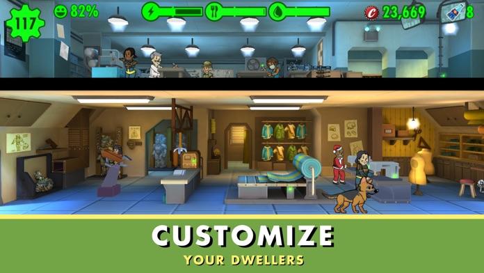 Fallout Shelter Game Screenshot