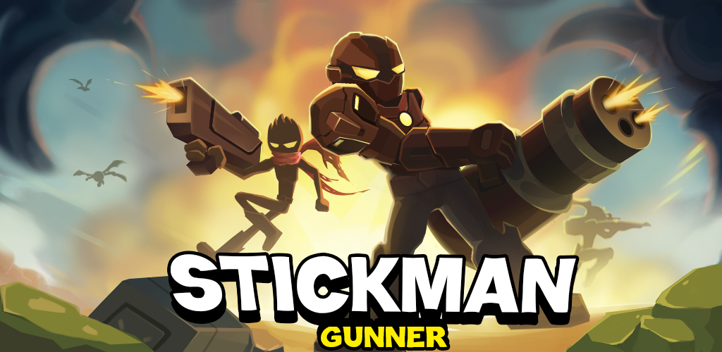 Banner of Stickman Gunner: Pukul Dan Lari 1.9.4