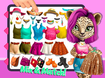 Cuplikan Layar Game Animal Hair Salon Australia