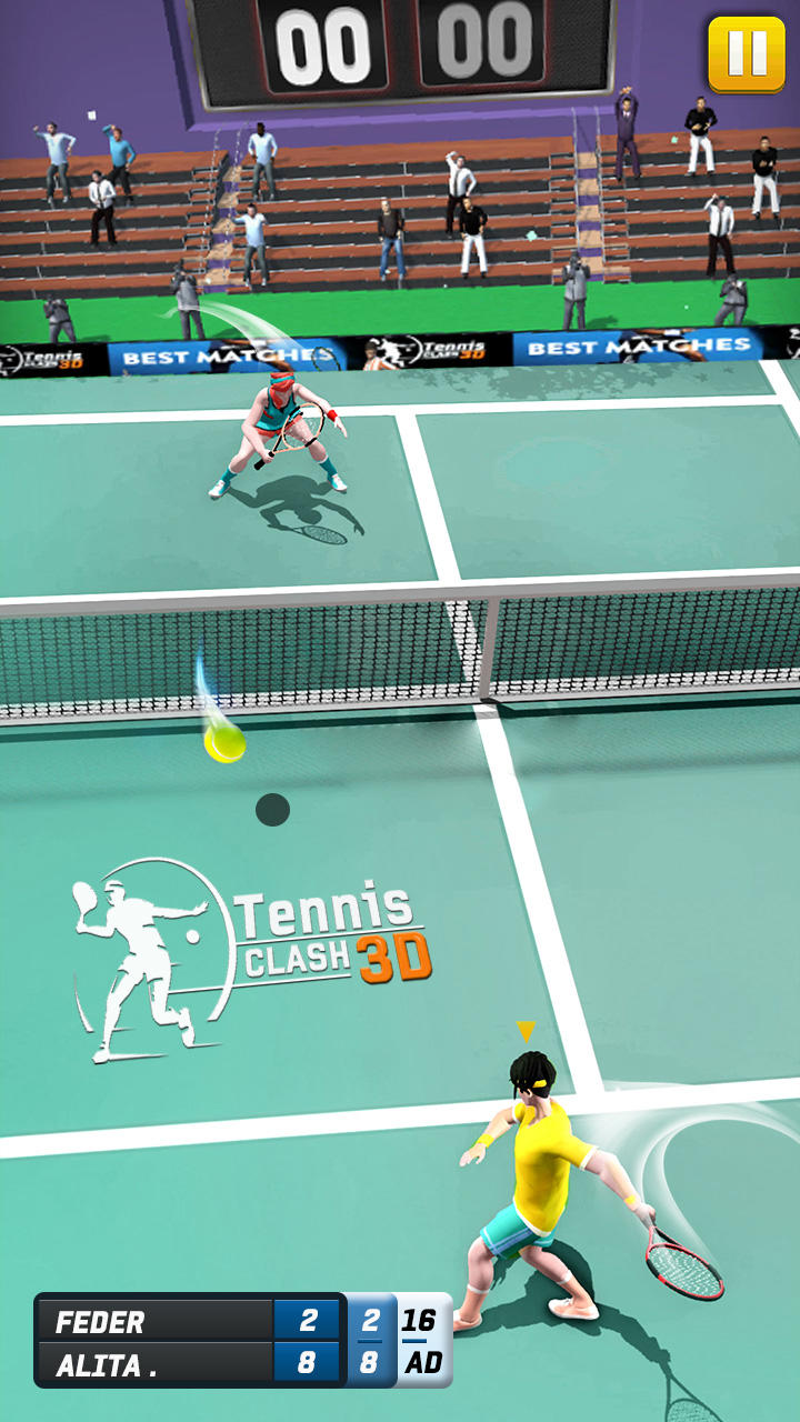 Open World Lawn Tennis Spo Game Screenshot
