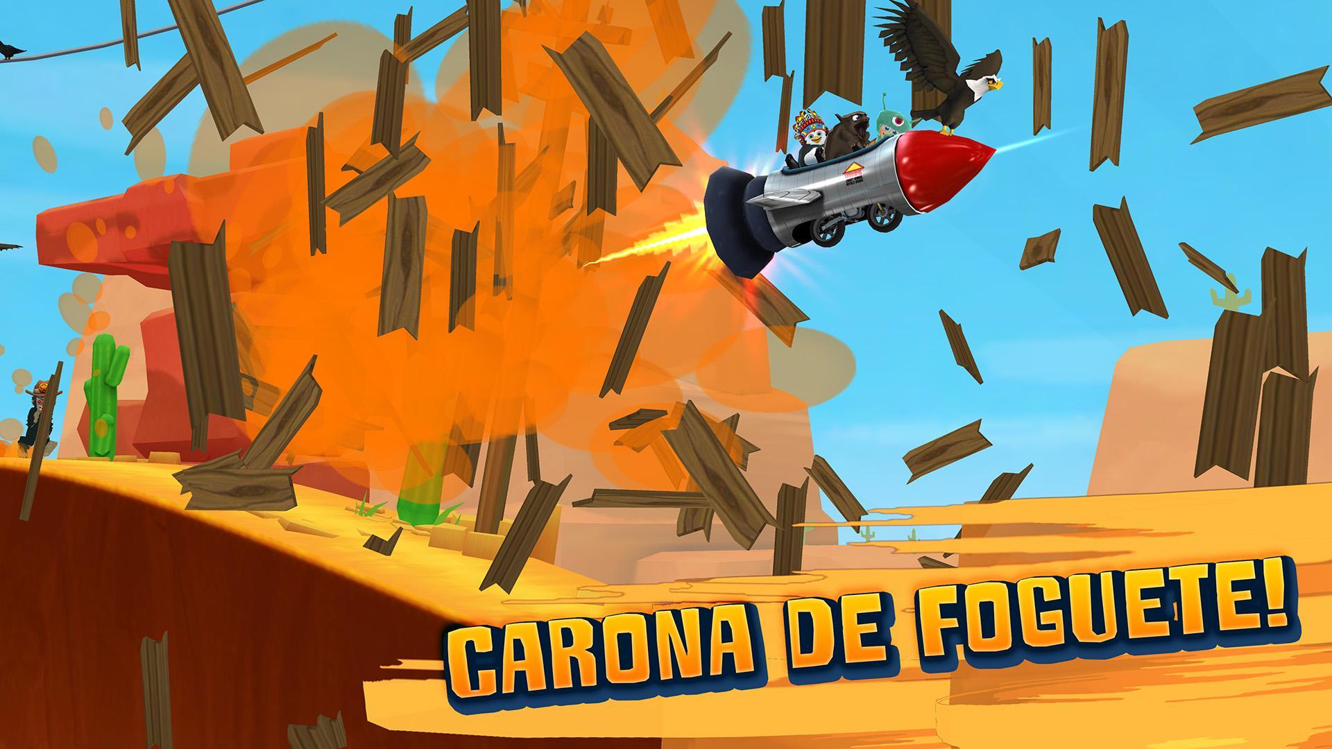 Captura de Tela do Jogo Ski Safari 2