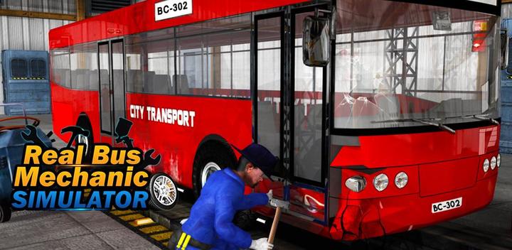Banner of Real Bus Mechanic Workshop 3D 1.5