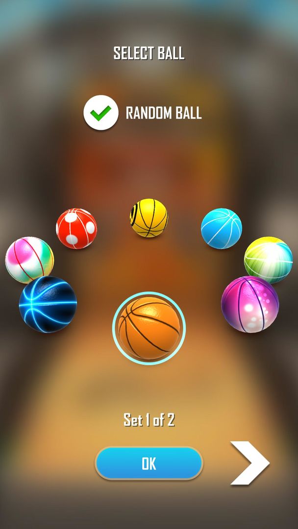 Basketball Flick 3D 게임 스크린 샷