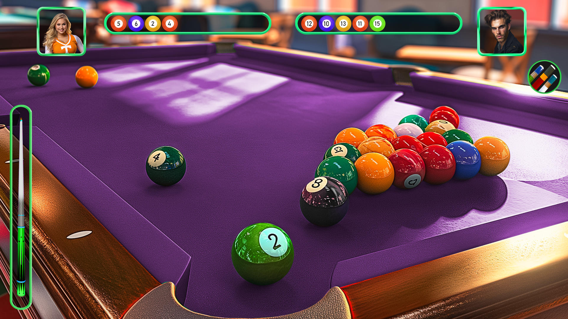 8 Ball Pool Billiard Offline Game Screenshot