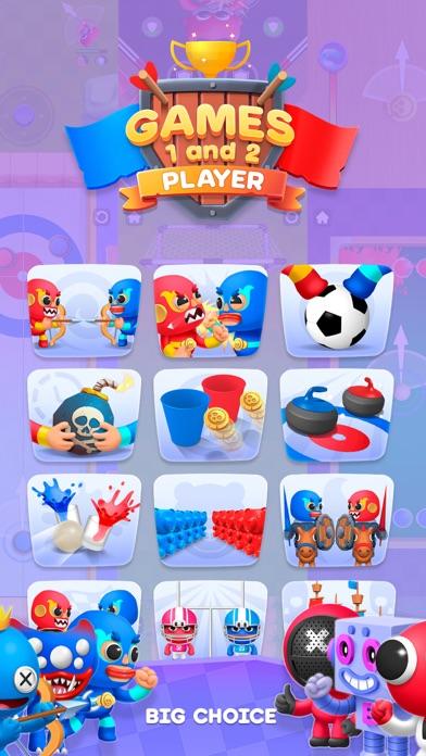 Скриншот игры Games for 1 and 2 player