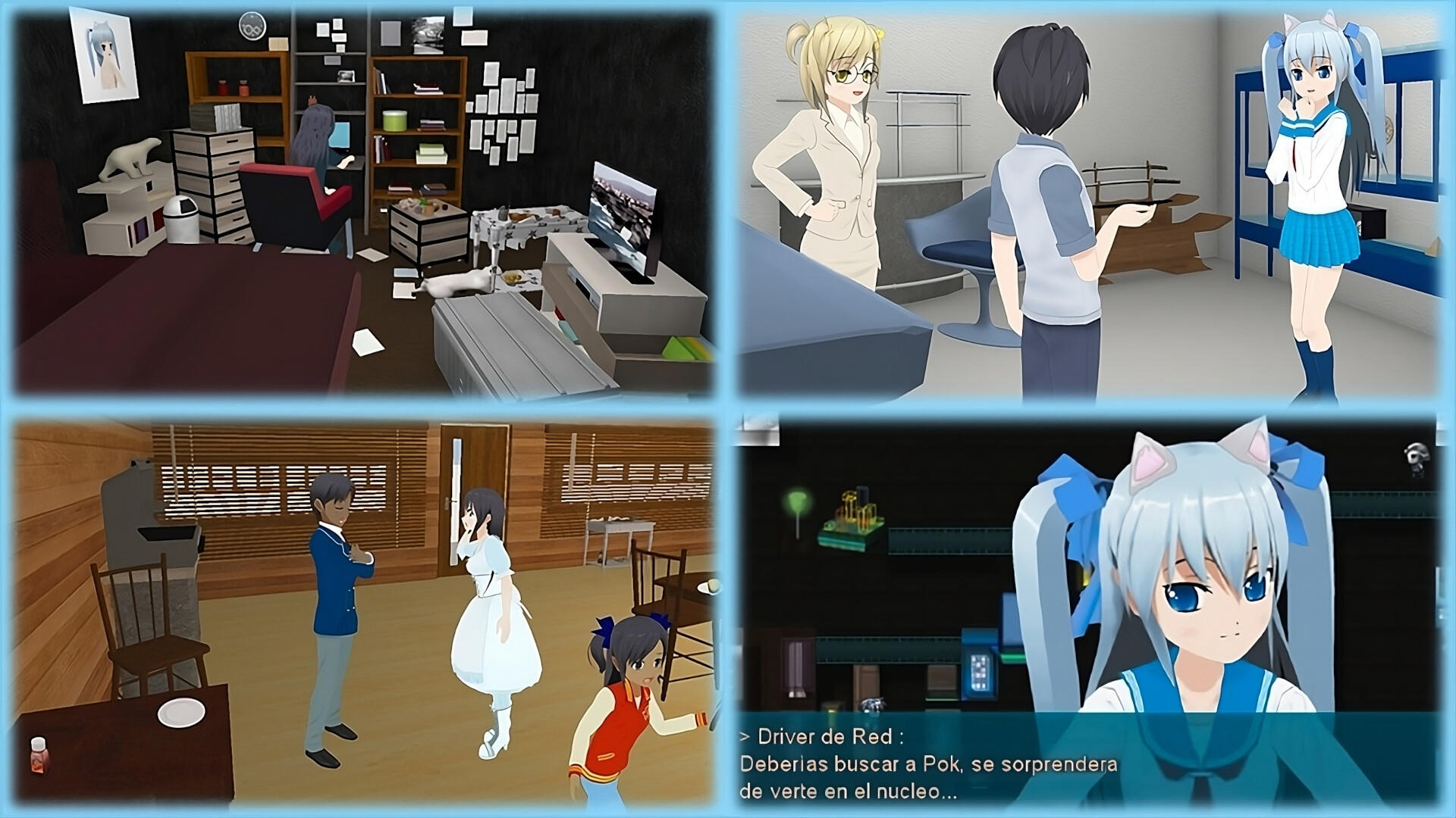 Artificial Life 2061: Cybersys - Diva Of The VRworld, Babel Project: "Kodota Komori 1416" [Made by: Joseph Sanz] screenshot game