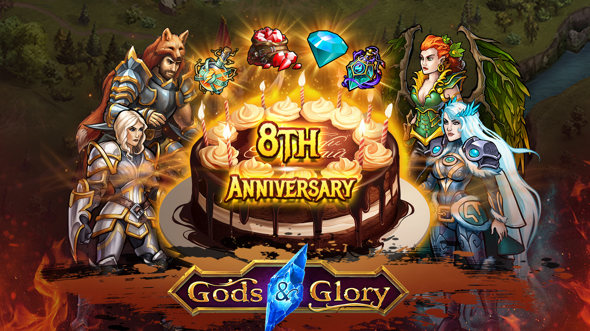 Gods and Glory: Fantasy War Game Screenshot