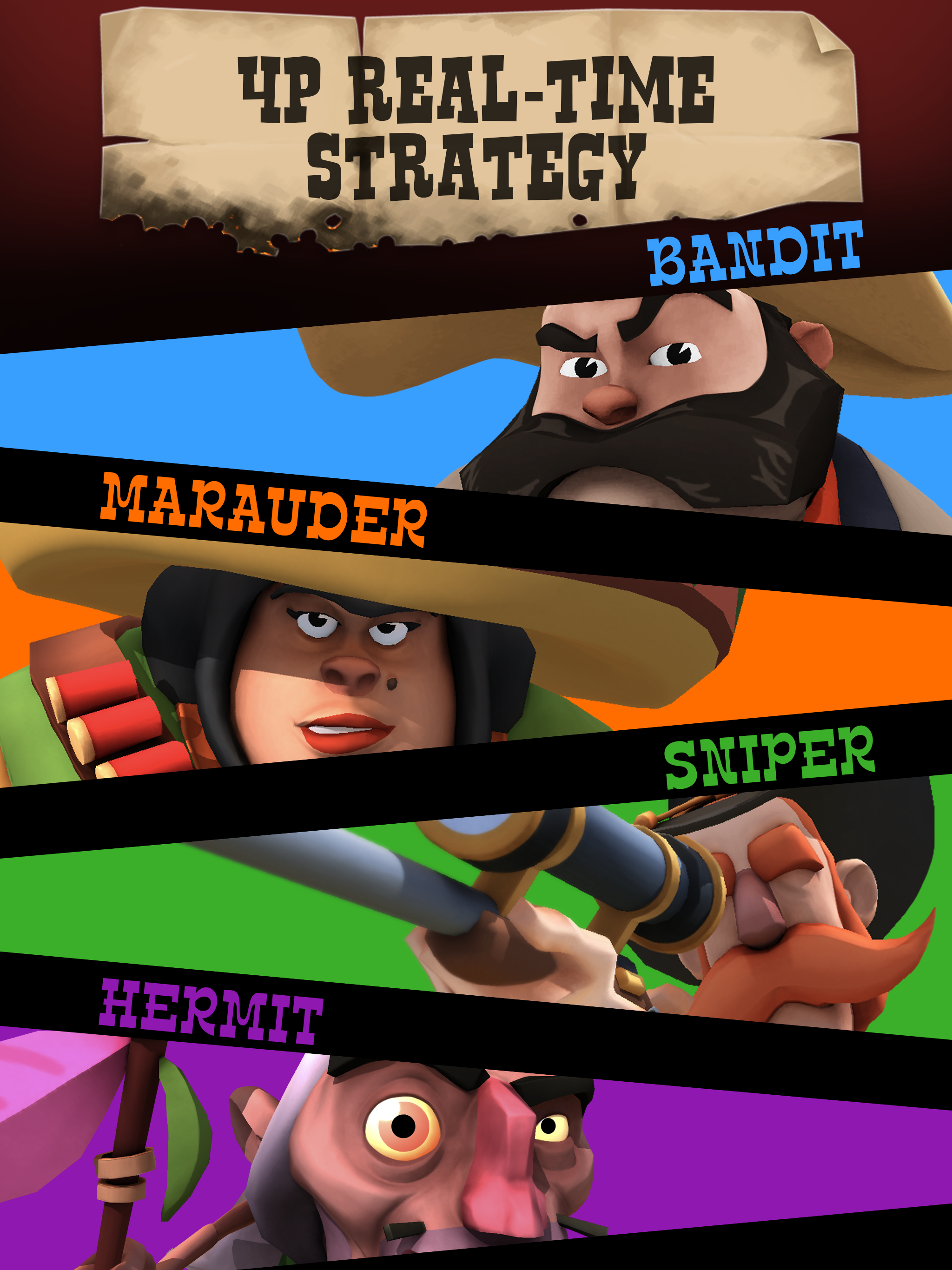 Pocket Cowboys: Wild West Standoff Game Screenshot