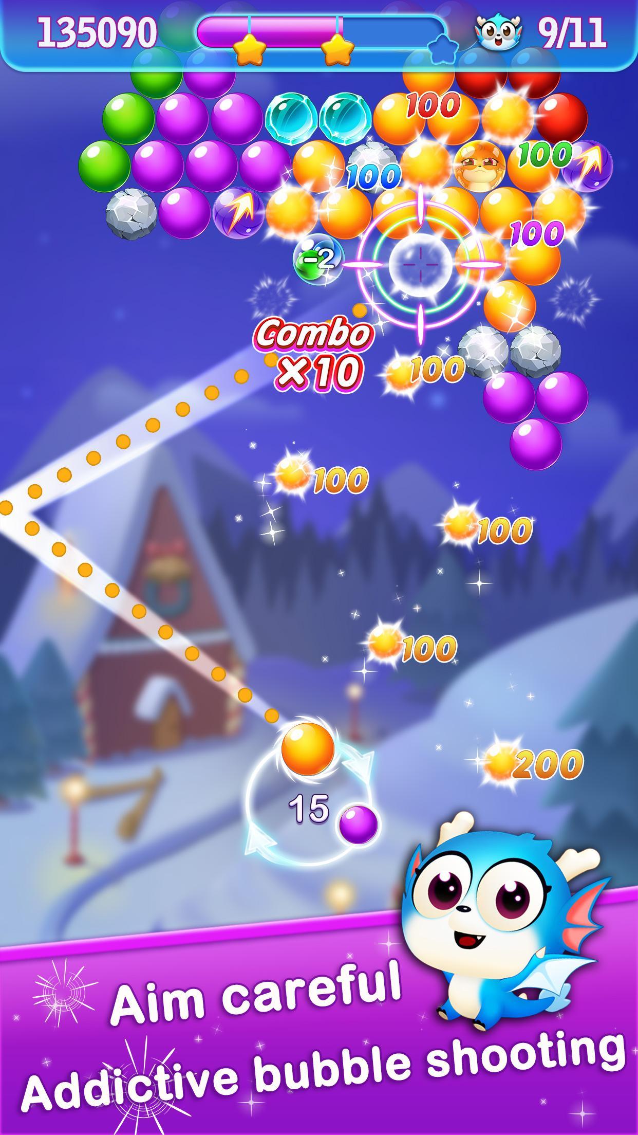 Screenshot 1 of Pop Dragon: Bubble Shooter 