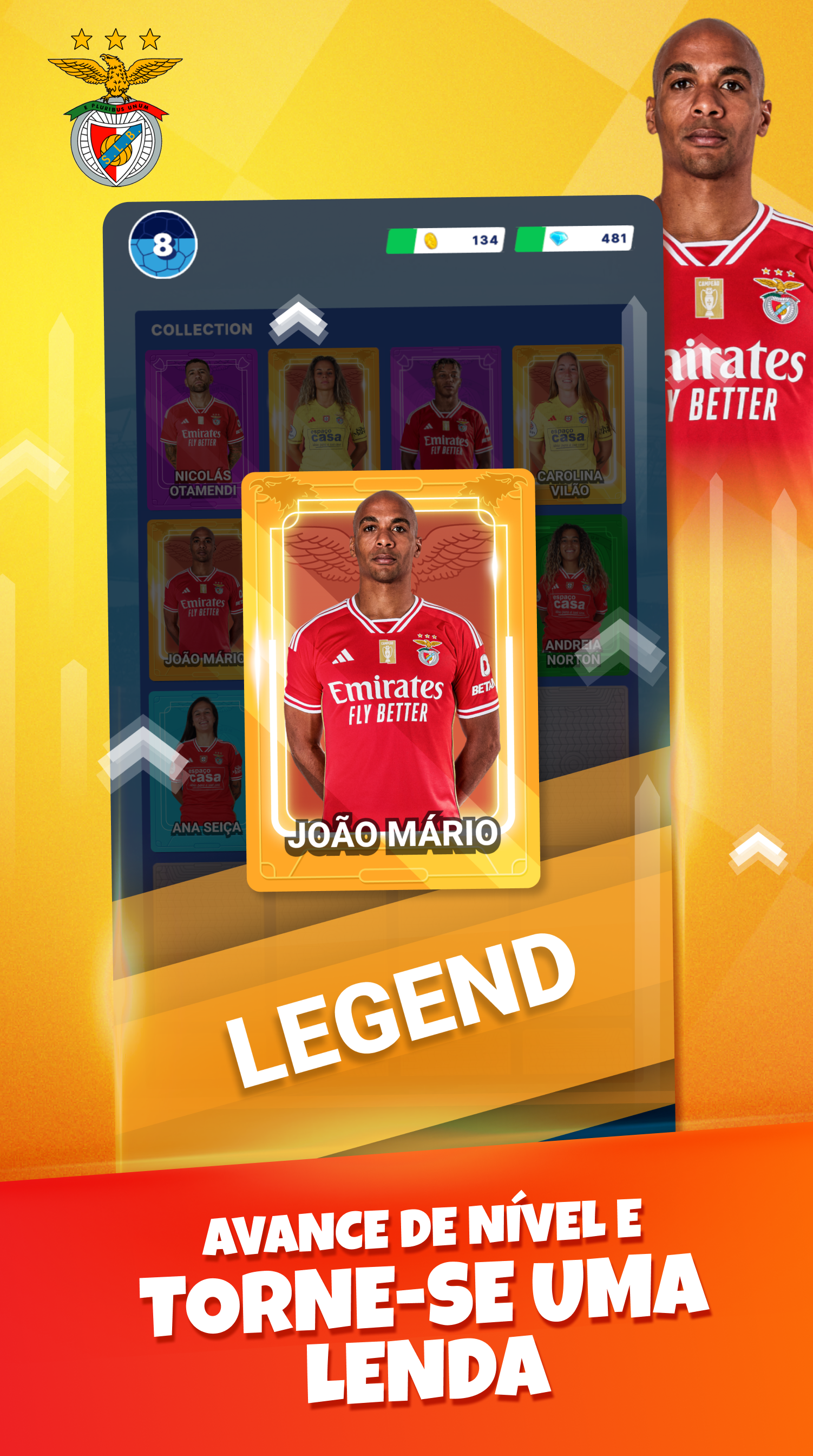 Benfica Football Merge Game Screenshot