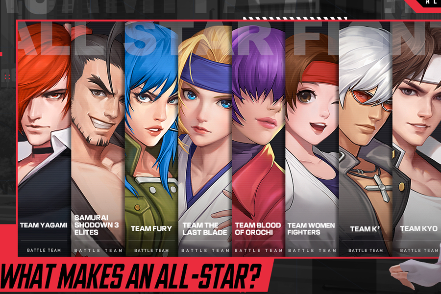  ภาพหน้าจอของวิดีโอ SNK:All-Star Fight