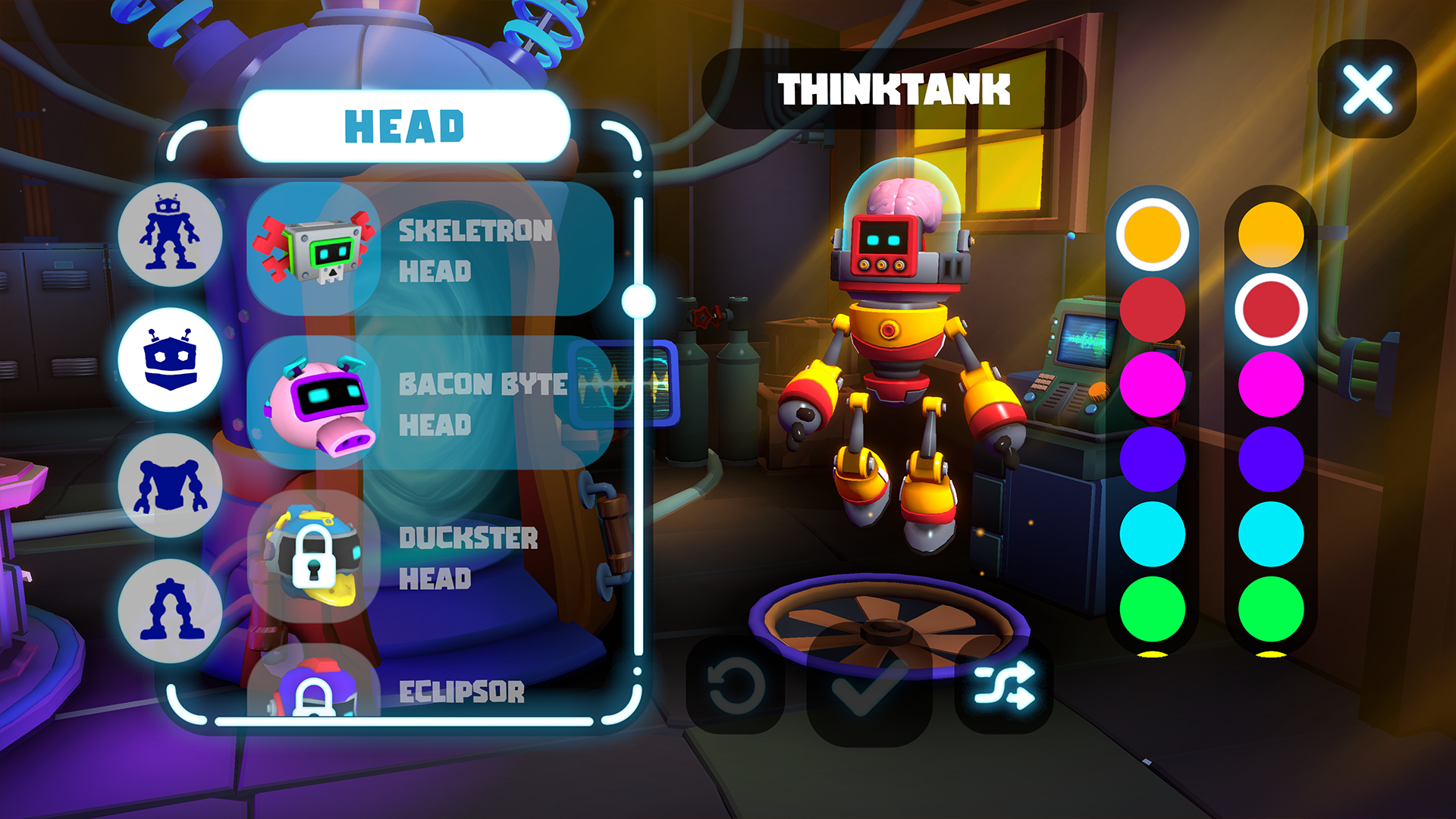 Tiny Robots: Portal Escape Game Screenshot