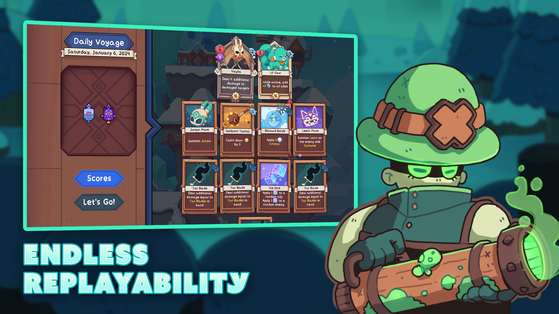 Wildfrost Game Screenshot