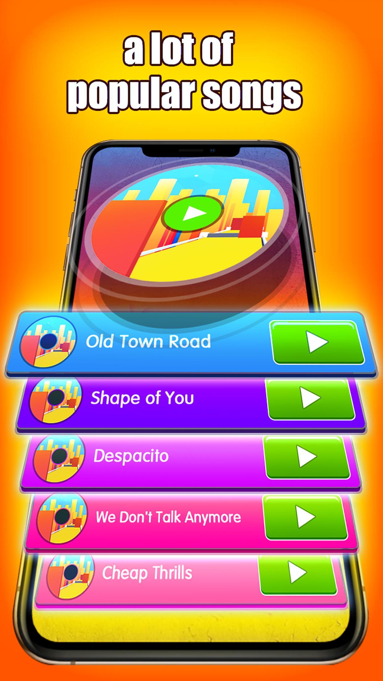 Rhythm Hop 3D Game Screenshot