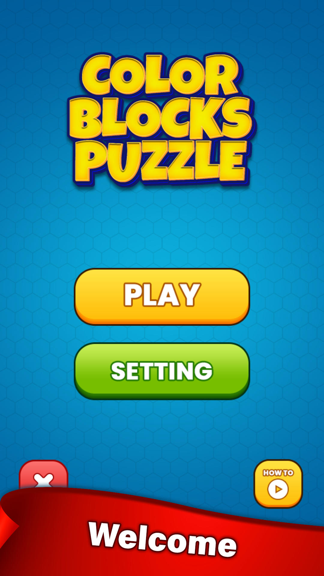 Captura de Tela do Jogo Color Blocks Puzzle