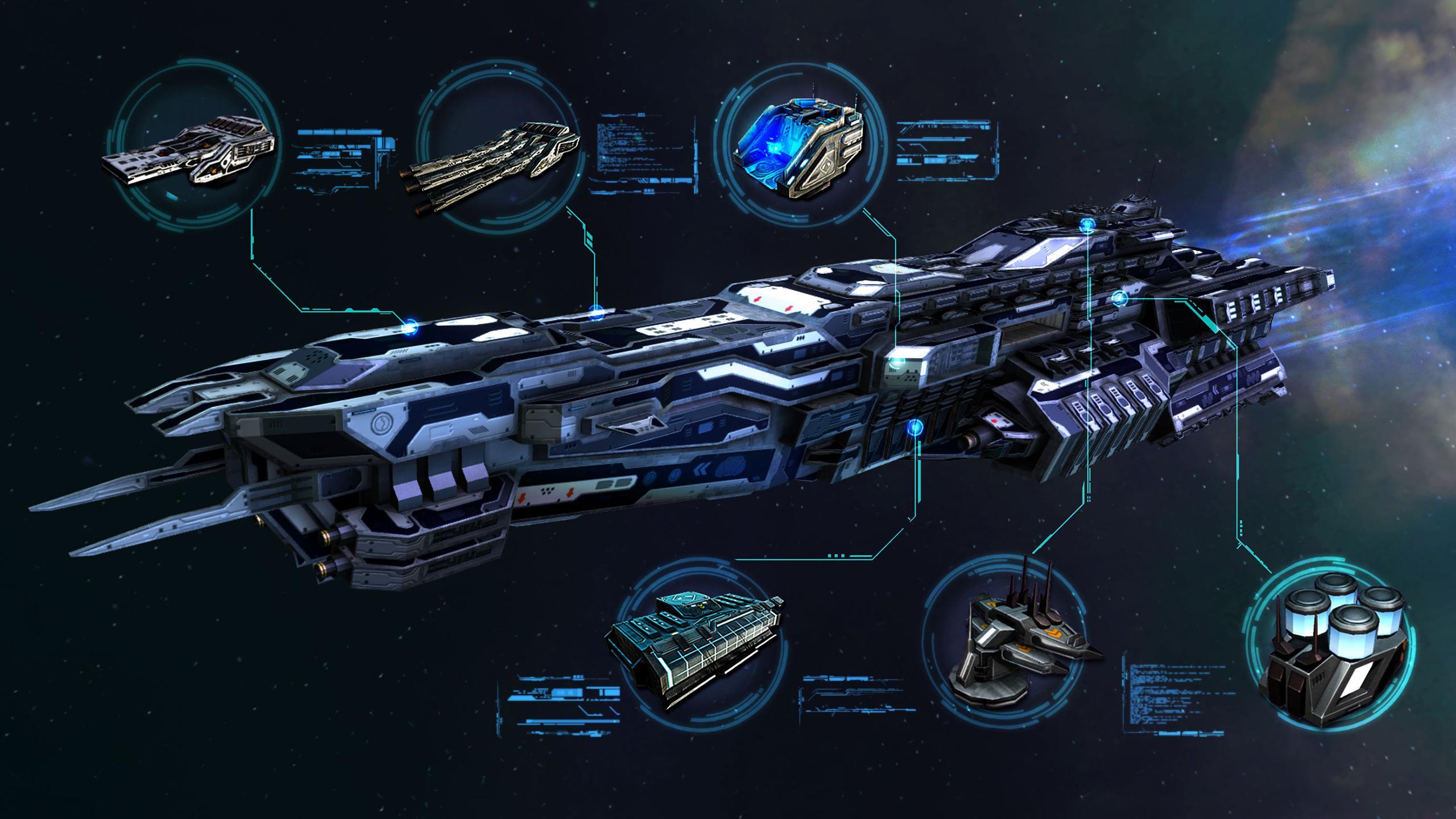 Скриншот игры 《星際部隊：太空射擊》