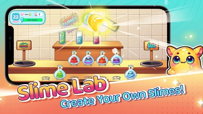 Captura de Tela do Jogo Slime lab.