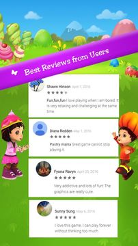 과자 매니아 게임 스크린샷