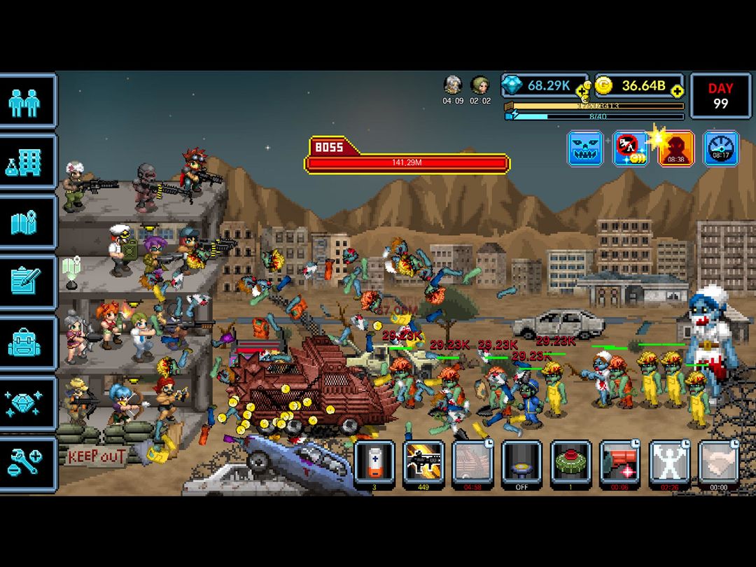 200 DAYS Zombie Apocalypse screenshot game