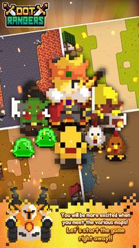 Cuplikan Layar Game Dot Rangers - Retro RPG