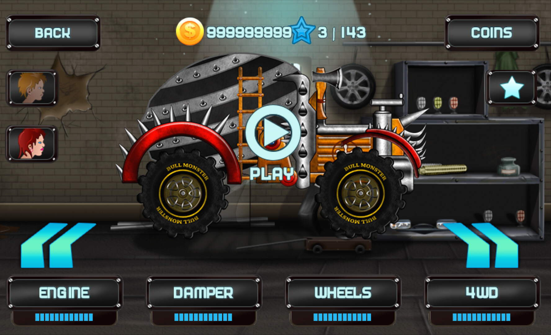 Zombie Hill Racing 2 Game Screenshot