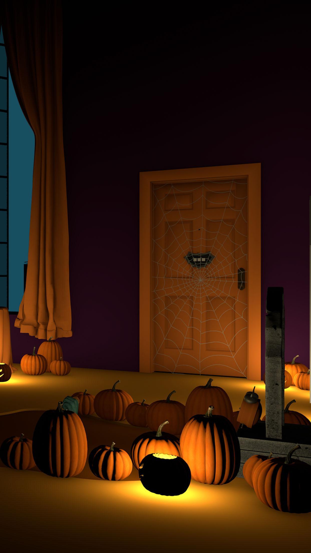脱出ゲーム Halloween おばけとかぼちゃと魔女の家のキャプチャ