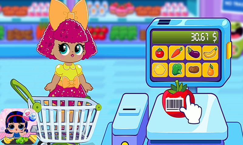 LOL Supermarket - Surprise Egg Dolls 게임 스크린 샷