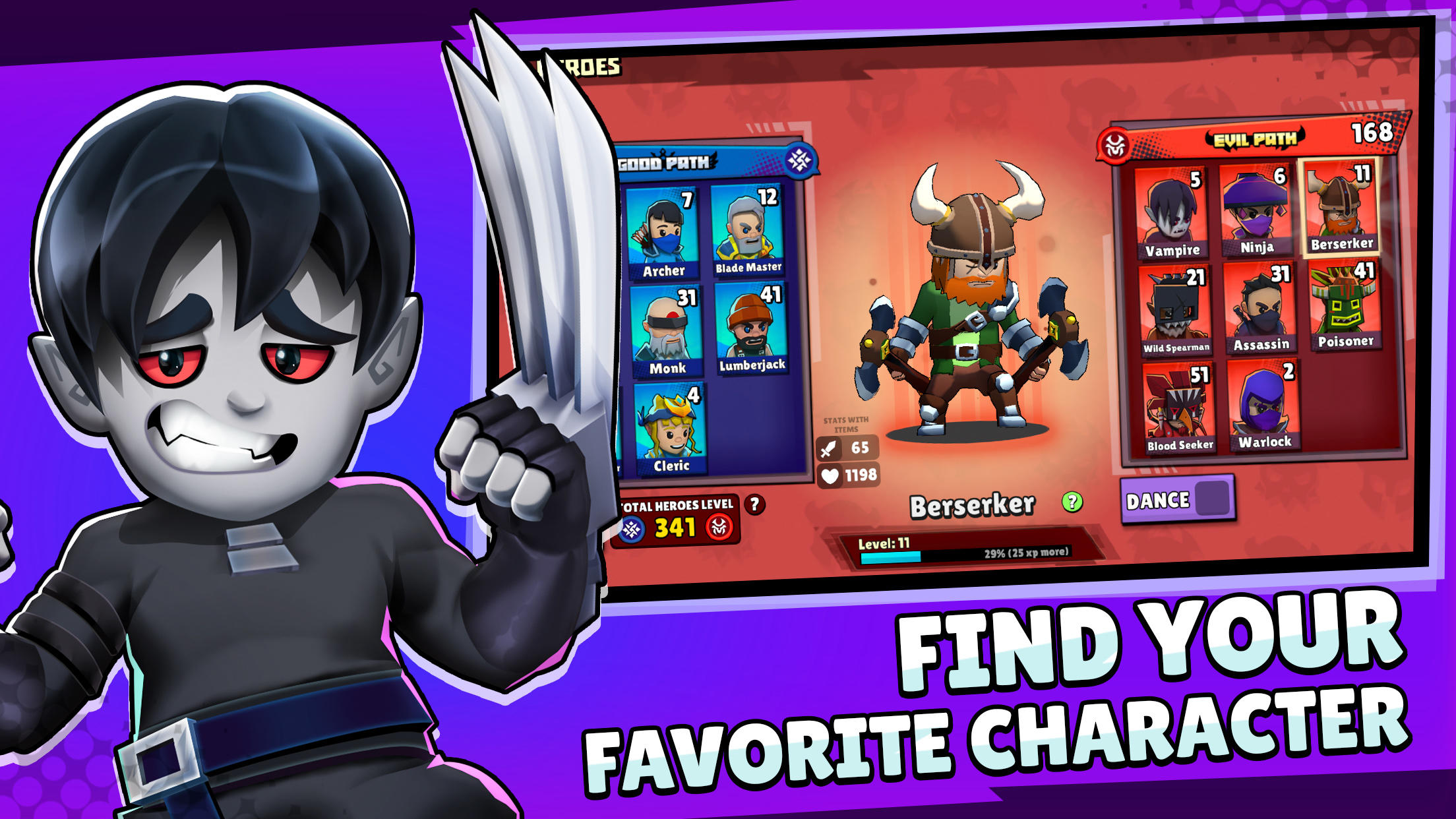 Clash of Destiny: Good vs Evil Game Screenshot