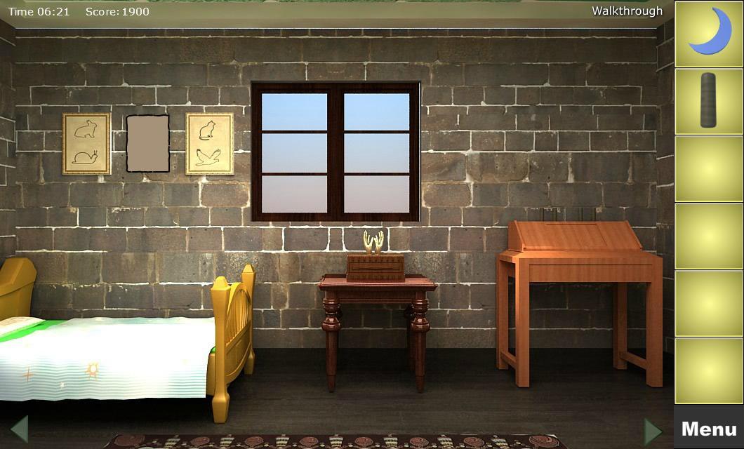 Скриншот игры Gloomy House Escape