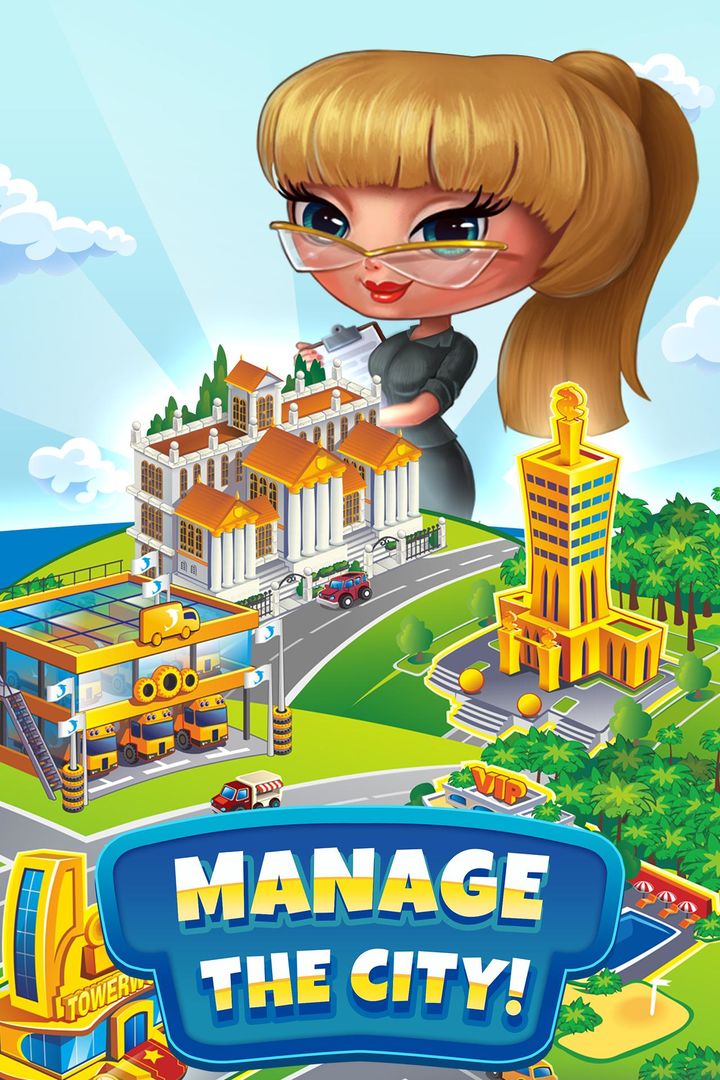 Pocket Tower－Hotel Builder ภาพหน้าจอเกม