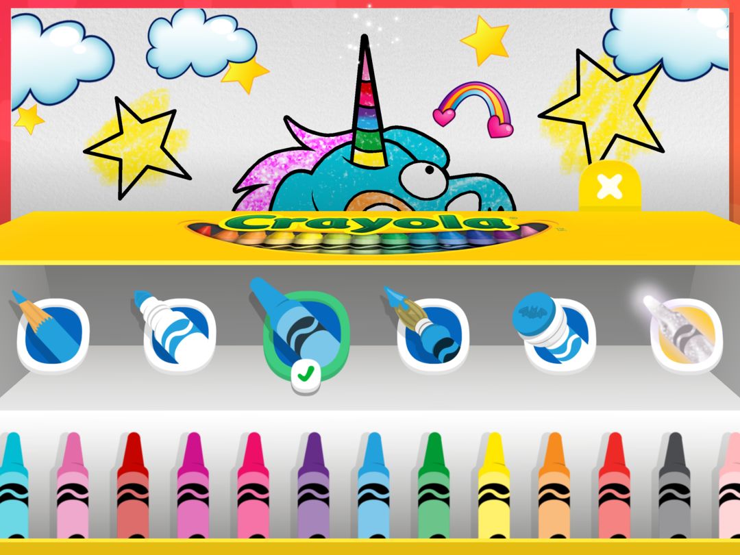 Screenshot of Crayola Create & Play