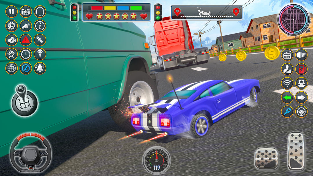 미니 자동차 경주: rc 자동차 게임 게임 스크린 샷