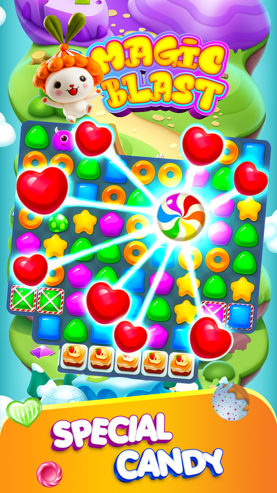 Match 3 Puzzle: Candy World android iOS apk download for free-TapTap