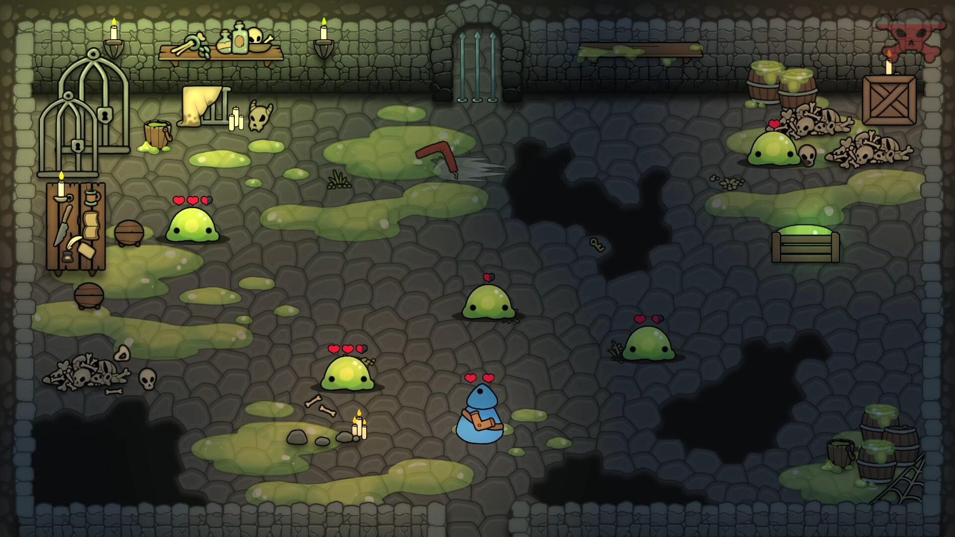 Boomerang Battles Game Screenshot