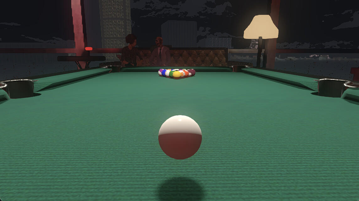 Friends Play Pool screenshot game