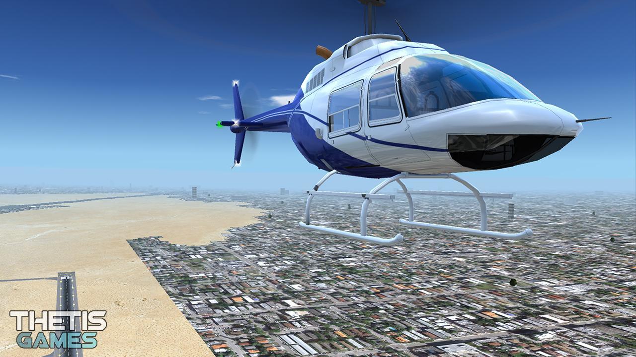 Cuplikan Layar Game Helicopter Simulator SimCopter