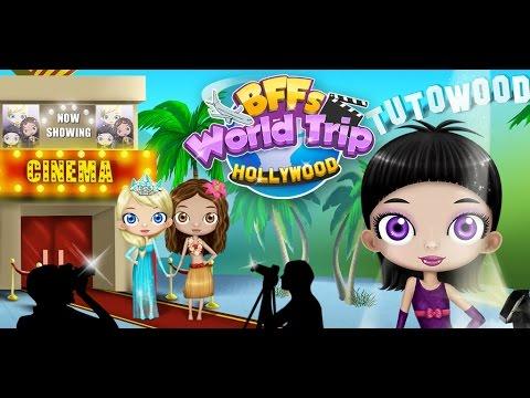 Screenshot of the video of BFF World Trip Hollywood