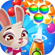 game bắn bong bóng thỏ: rừng động vật