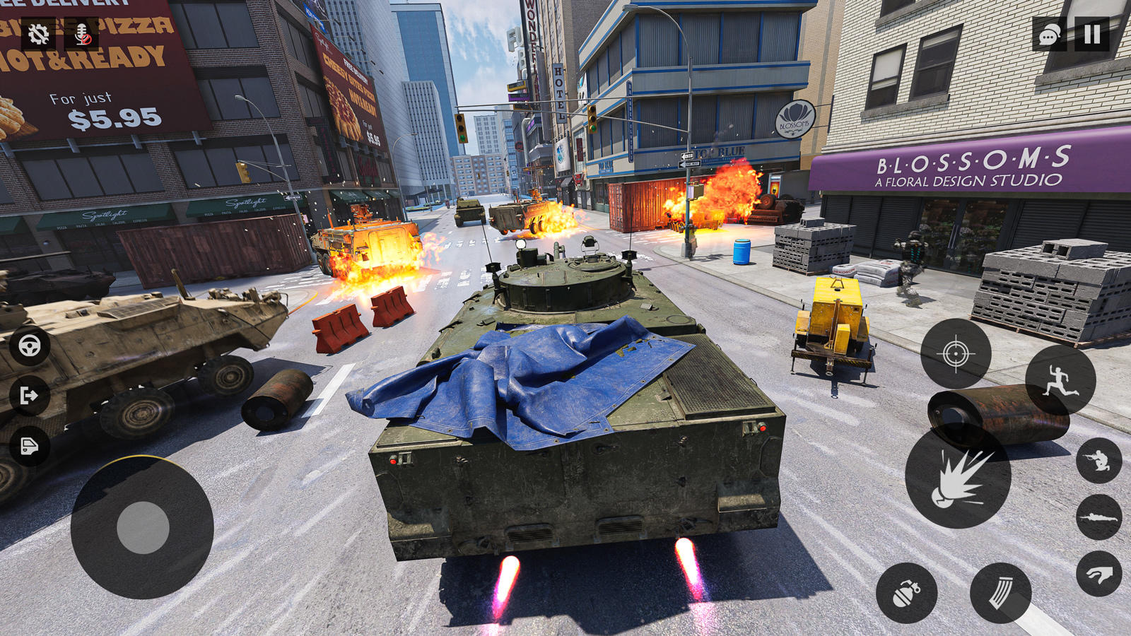 Anti Terrorist Crime City 3D Game Screenshot
