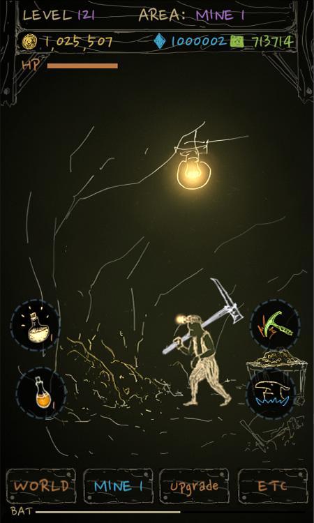 Golden Pickax EX Game Screenshot