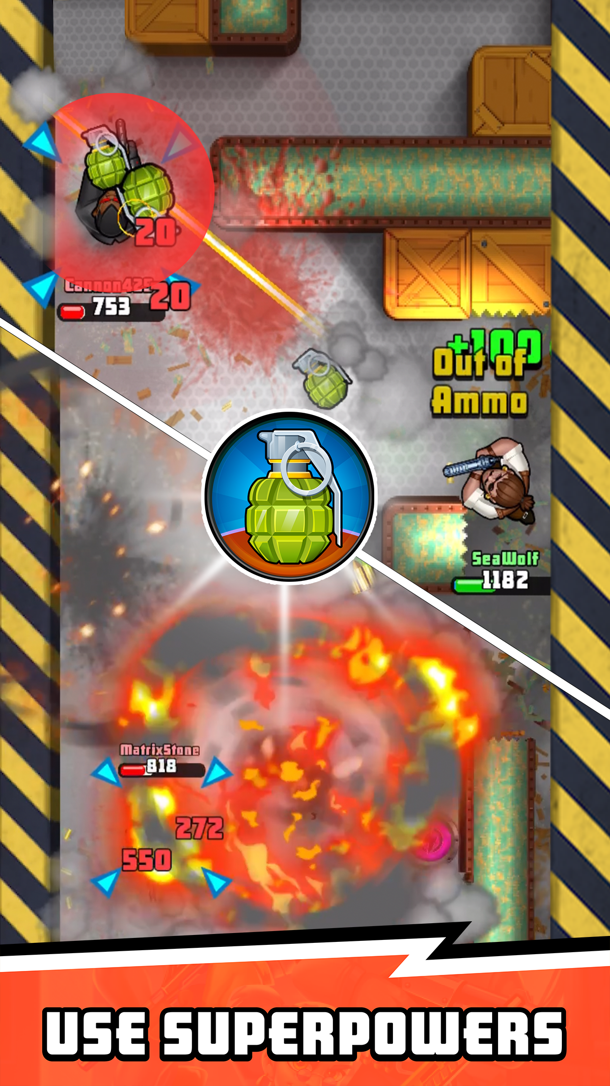 Screenshot of Hunter Heroes