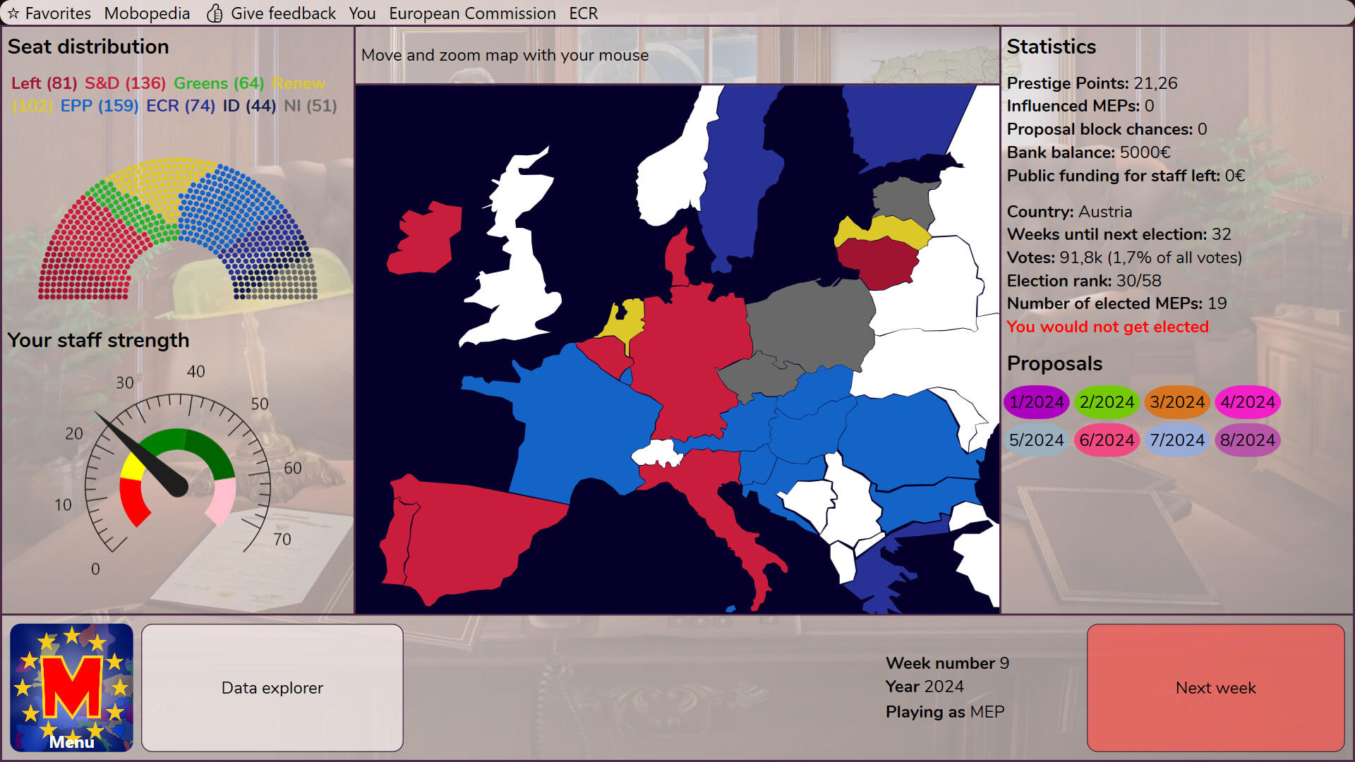 Screenshot 1 of Мобократический Союз 