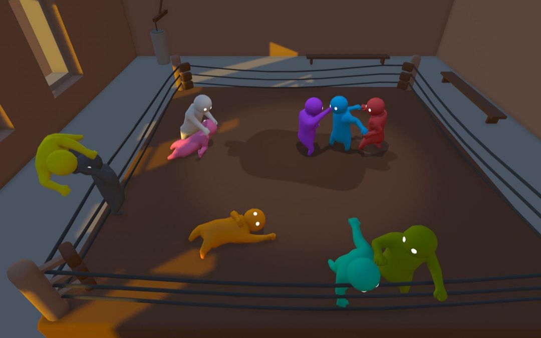 Screenshot of Gang Beasts Online Wrestling