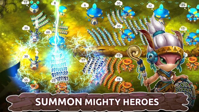 Mushroom Wars 2: RTS Strategy Game Screenshot