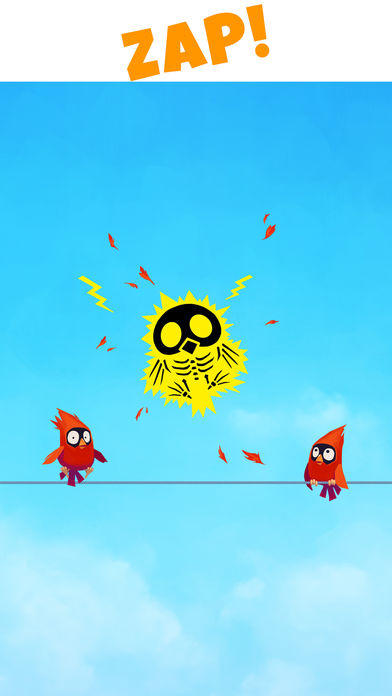 Don't Zap The Birds! Game Screenshot