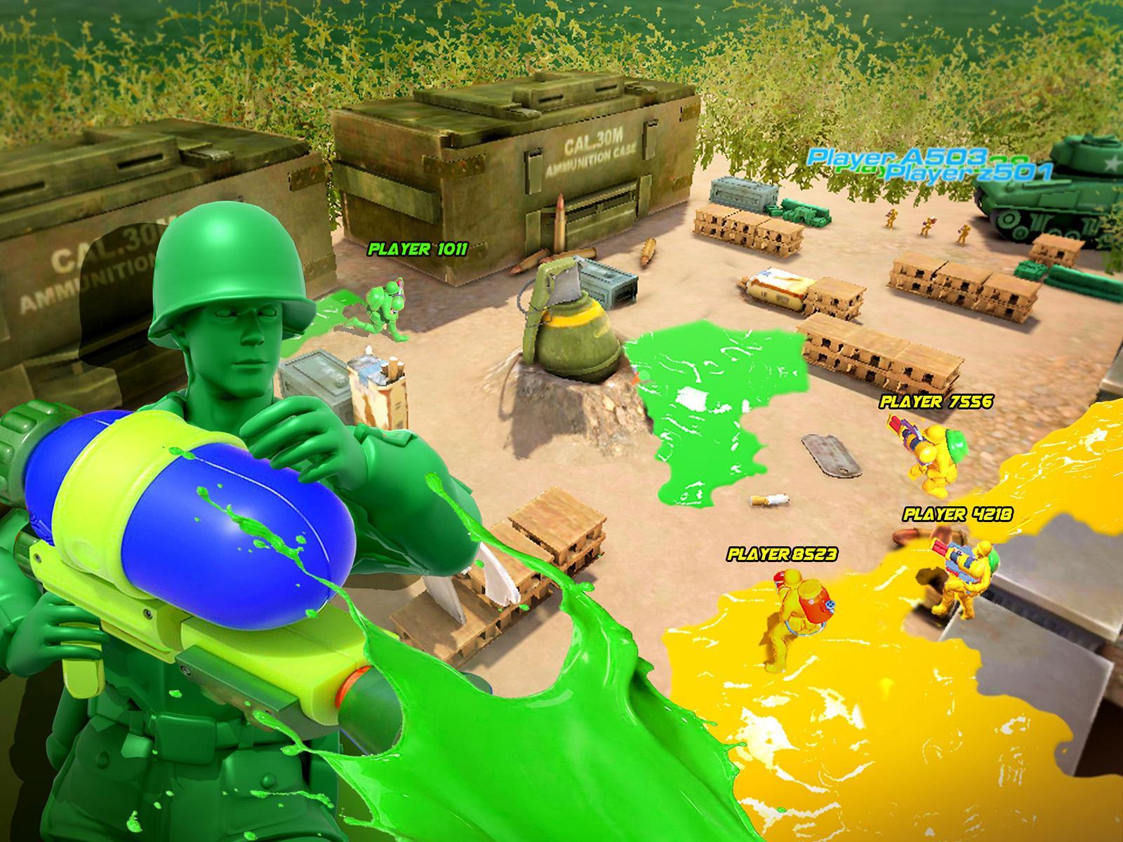Army Men: Graffiti War Game Screenshot