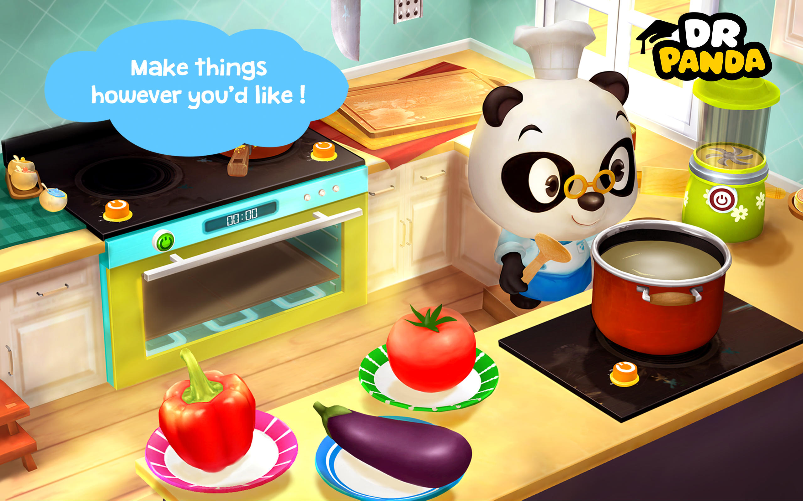 Dr. Panda Restaurant 2 Game Screenshot