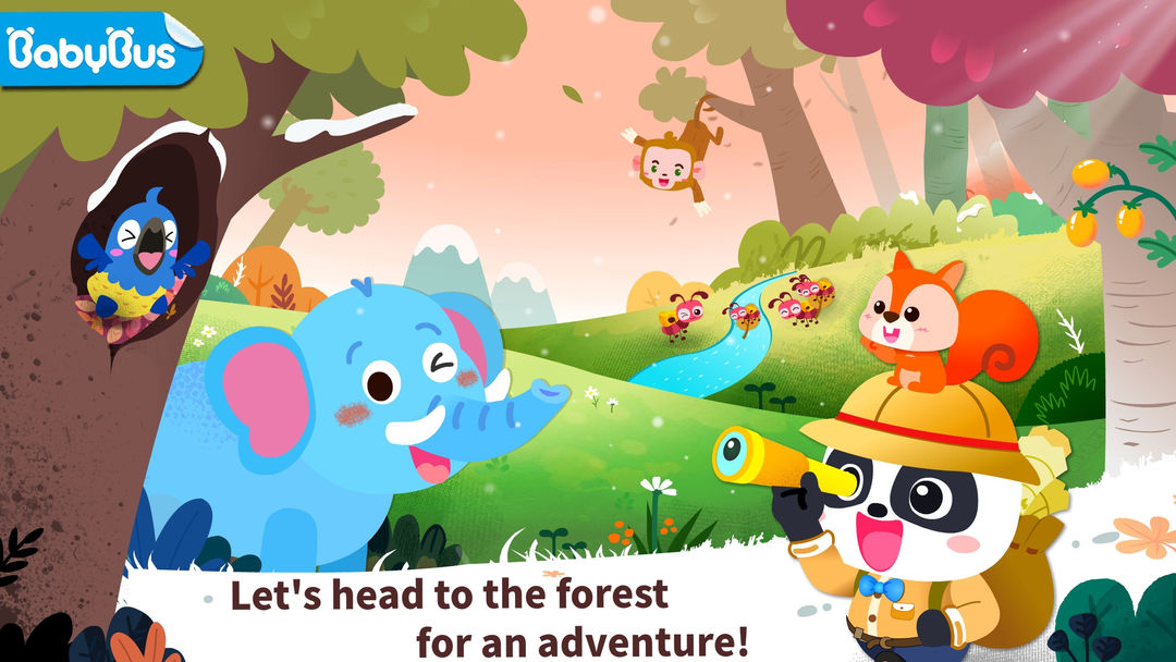 Screenshot of Little Panda's Forest Animals