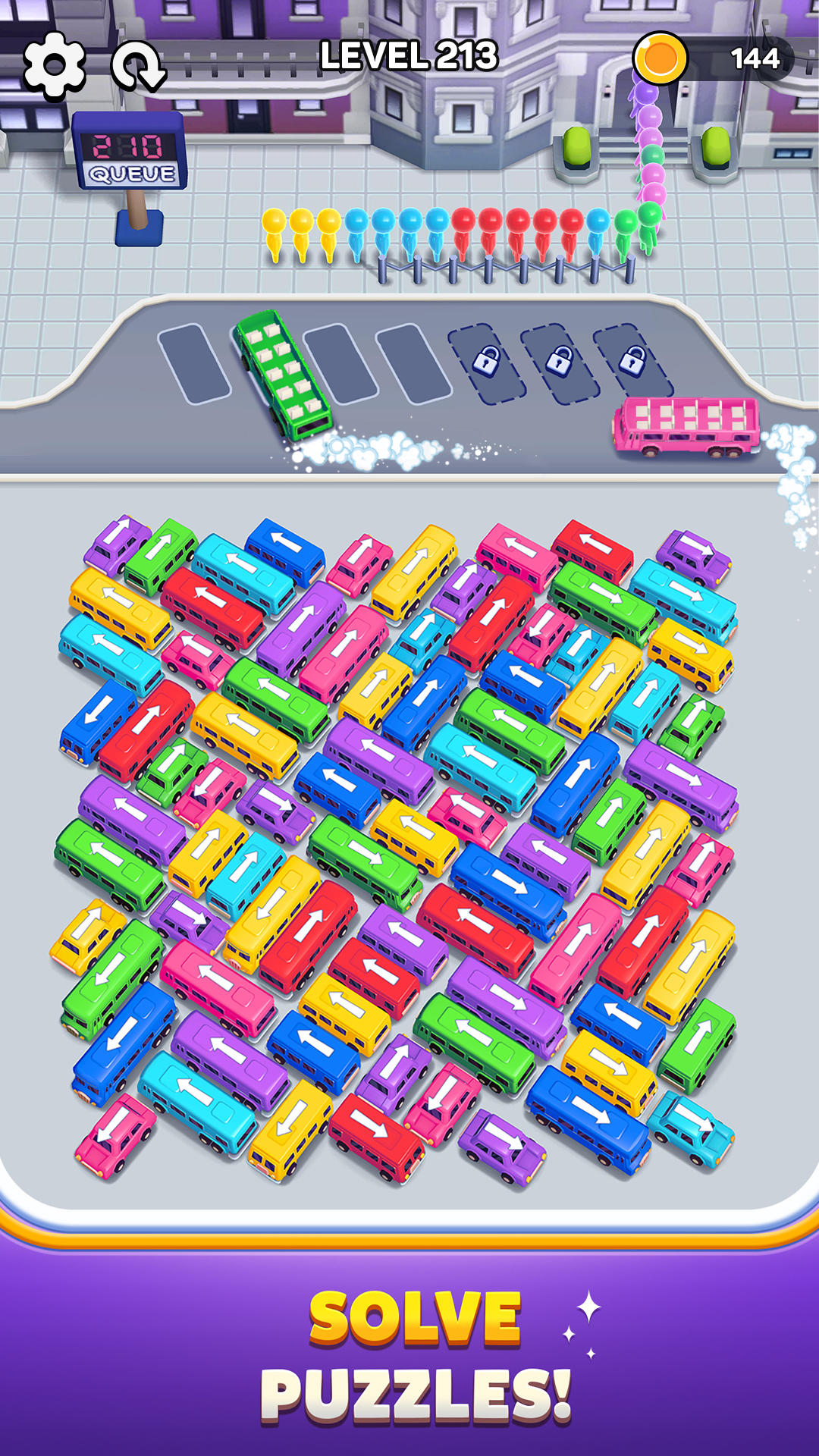 Bus Out Game Screenshot