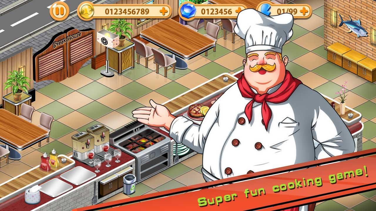 Steak House Cooking Chef Game Screenshot